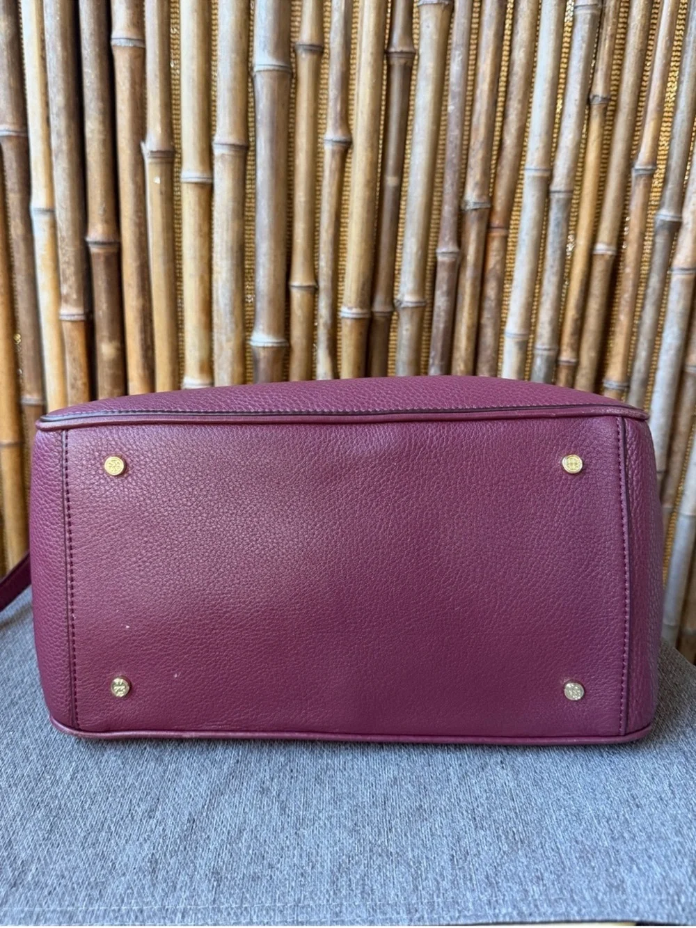 TORY BURCH Medium Leather Handle Bag